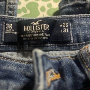 Dark blue flare leggings